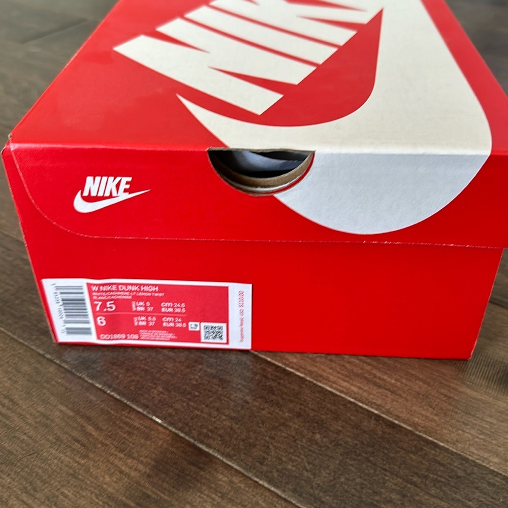 Never worn! Womens Nike Dunk High